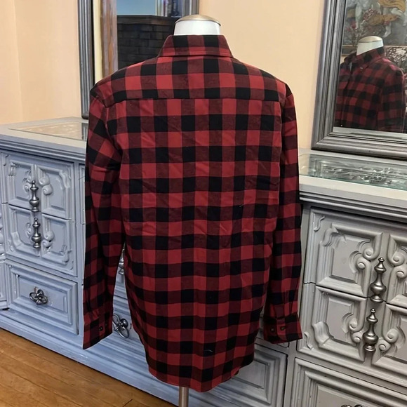 John Ashford Small Buffalo check thick button down shirt - Picture 5 of 5